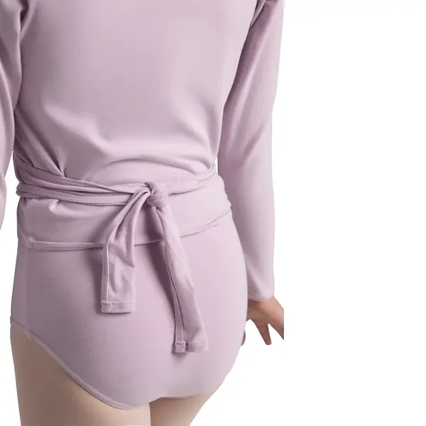 Capezio cross over top, top do rozgrzewki dla dziewczynek