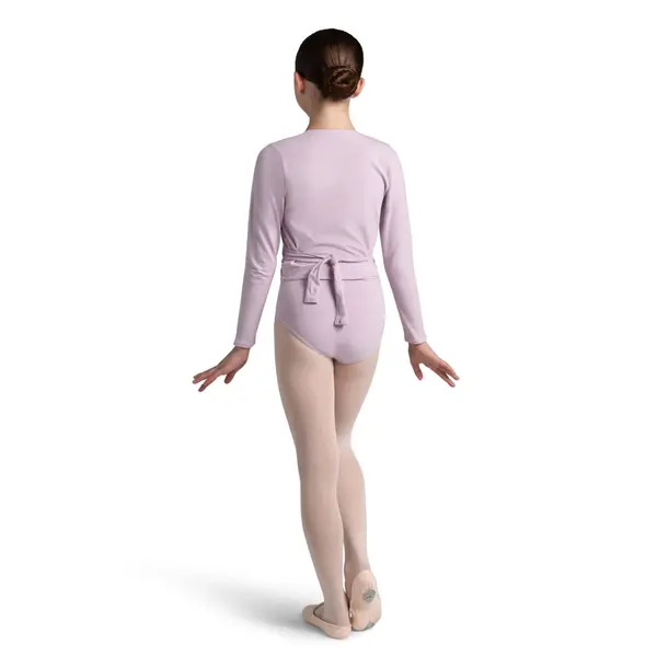 Capezio cross over top, top do rozgrzewki dla dziewczynek