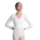 Capezio cross over top, top do rozgrzewki dla dziewczynek