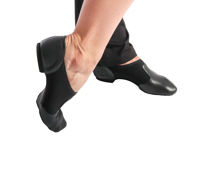 Capezio Glove jazz shoe, damskie ergonomiczne buty jazzowe  - Czarny