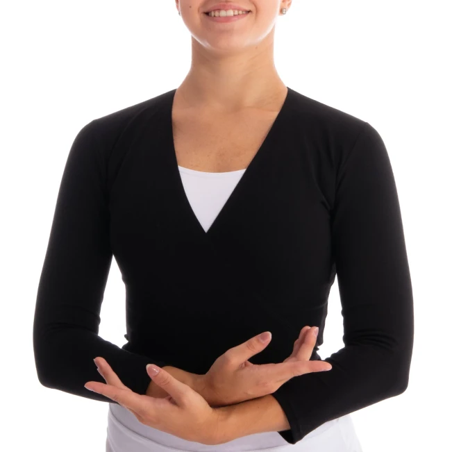 Capezio Cross over top, top damski do rozgrzewki Capezio Cross over top, top damski do rozgrzewki
