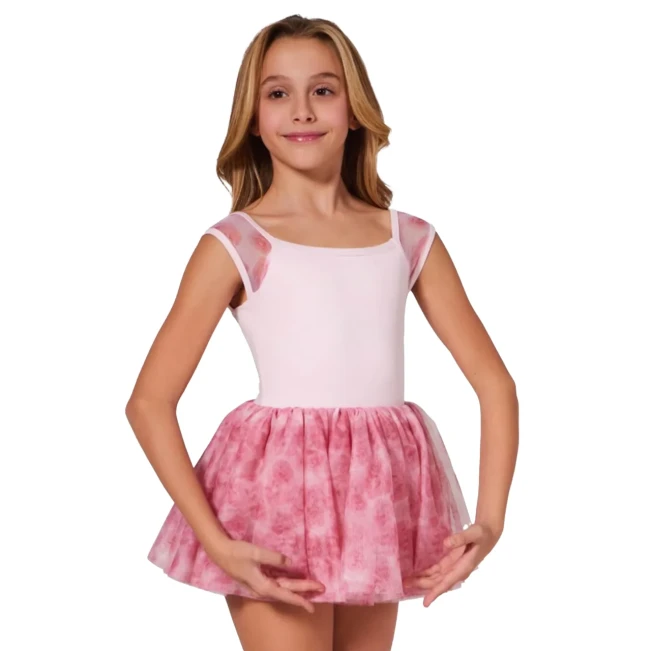 Capezio Camellia, trykot tutu z sukienką Capezio Camellia, trykot tutu z sukienką