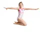 Capezio Candy Cloud Leotard, dziewczęcy trykot gimnastyczny