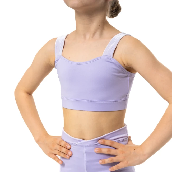 Capezio Catherine Top, crop top dla dziewcząt Capezio Catherine Top, crop top dla dziewcząt