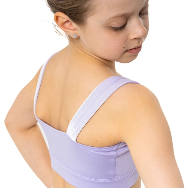 Capezio Catherine Top, crop top dla dziewcząt Capezio Catherine Top, crop top dla dziewcząt