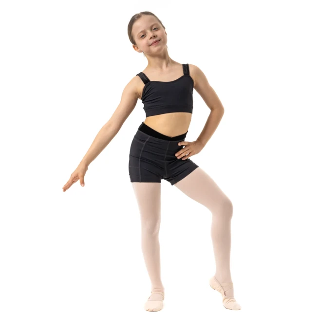 Capezio Catherine Top, crop top dla dziewcząt Capezio Catherine Top, crop top dla dziewcząt
