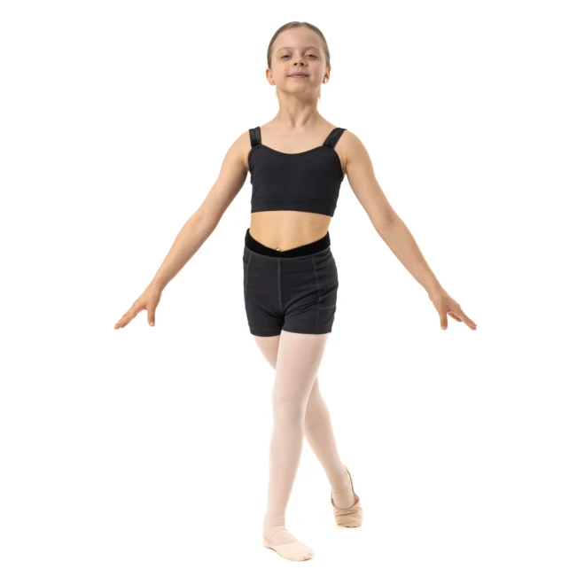 Capezio Catherine Top, crop top dla dziewcząt Capezio Catherine Top, crop top dla dziewcząt