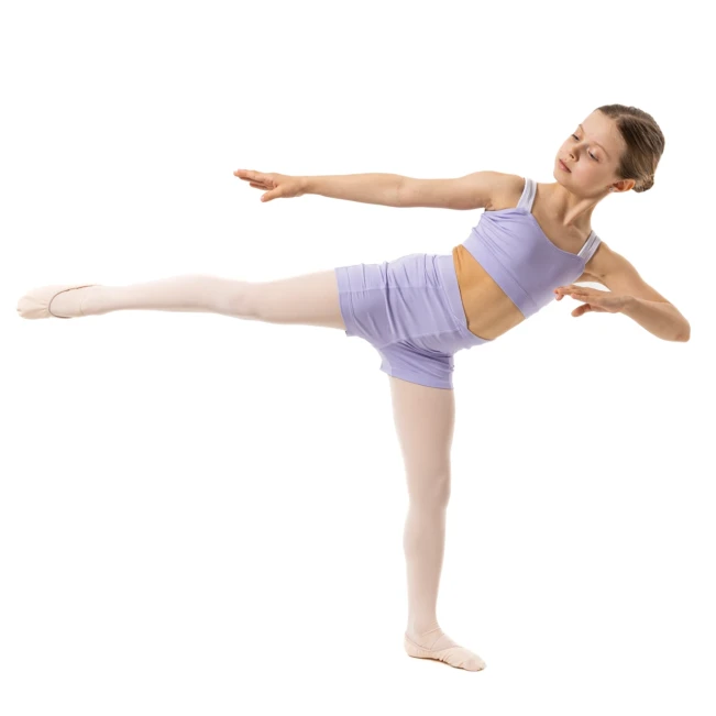 Capezio Charlotte short, spodenki dziewczęce Capezio Charlotte short, spodenki dziewczęce