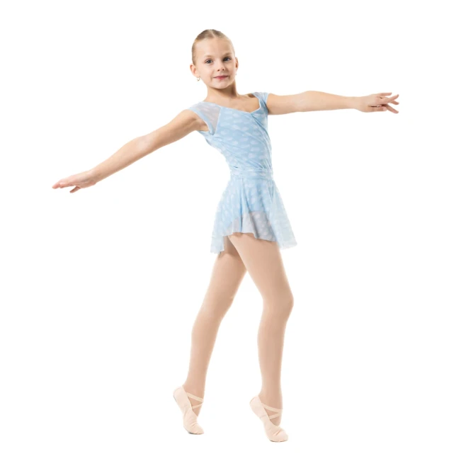 Capezio Cloud Nine Sky, spódnica dziewczęca Capezio Cloud Nine Sky, spódnica dziewczęca