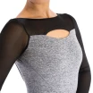 Capezio Dance Active Front Keyhole long sleeve leo, trykot damski Capezio Dance Active Front Keyhole long sleeve leo, trykot damski
