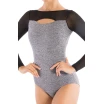 Capezio Dance Active Front Keyhole long sleeve leo, trykot damski Capezio Dance Active Front Keyhole long sleeve leo, trykot damski