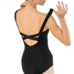 Capezio Dreamy Leotard, damski trykot na szerokich ramiączkach Capezio Dreamy Leotard, damski trykot na szerokich ramiączkach
