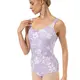 Capezio Dreamy Leotard, damski trykot na szerokich ramiączkach