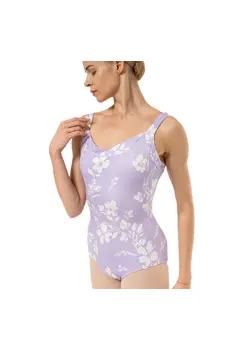 Capezio Dreamy Leotard, damski trykot na szerokich ramiączkach