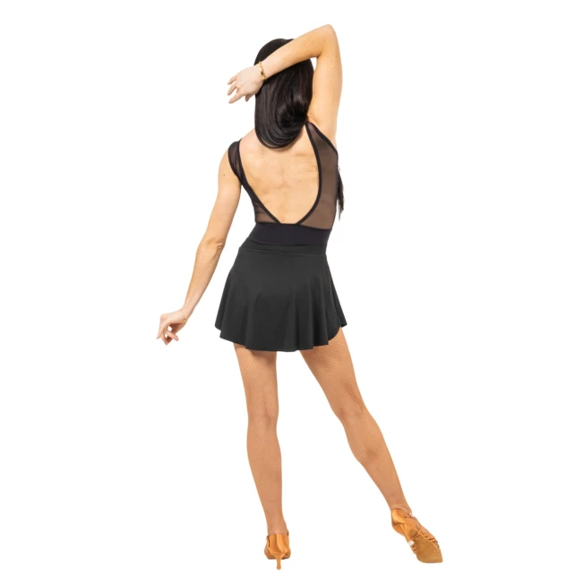 Capezio Soft Elegance Asymmetrical leotard, damski trykot do tańca towarzyskiego Capezio Soft Elegance Asymmetrical leotard, damski trykot do tańca towarzyskiego