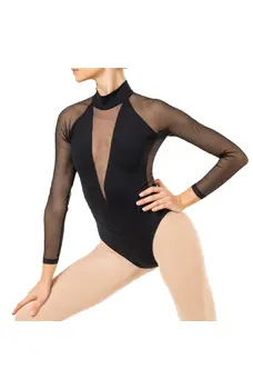 Capezio Soft Elegance long sleeve, damski trykot