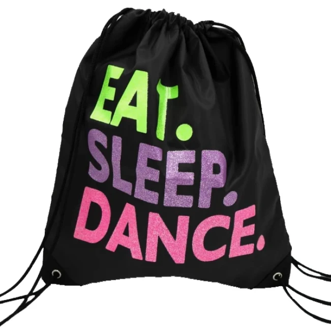 Capezio Eat Sleep Dance, torba ze sznurkiem Capezio Eat Sleep Dance, torba ze sznurkiem