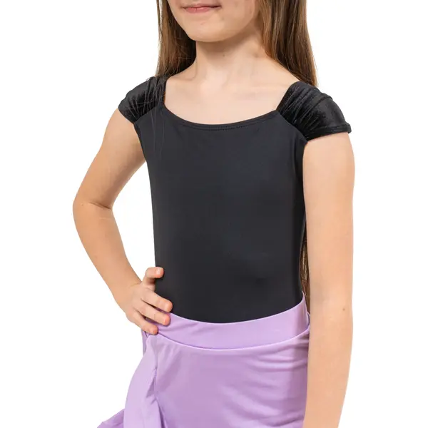 Capezio Elizabeth leotard, ballroom trykot dla dziewcząt