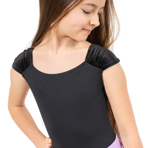 Capezio Elizabeth leotard, ballroom trykot dla dziewcząt