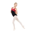 Capezio Cest La Vie Étoile Leotard, trykot dziewczęcy na grubszych ramiączkach Capezio Cest La Vie Étoile Leotard, trykot dziewczęcy na grubszych ramiączkach