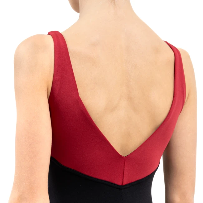Capezio Cest La Vie Étoile Leotard, trykot dziewczęcy na grubszych ramiączkach Capezio Cest La Vie Étoile Leotard, trykot dziewczęcy na grubszych ramiączkach