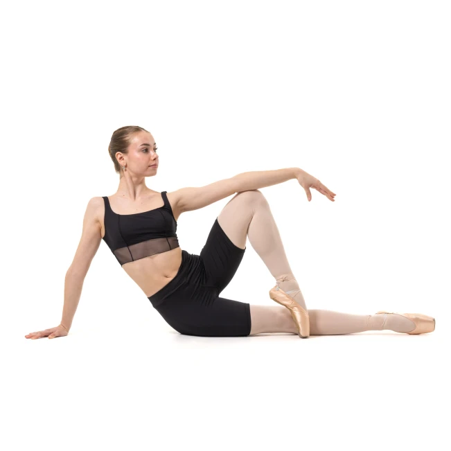 Capezio Eventide, biustonosz damski Capezio Eventide, biustonosz damski - Czarny