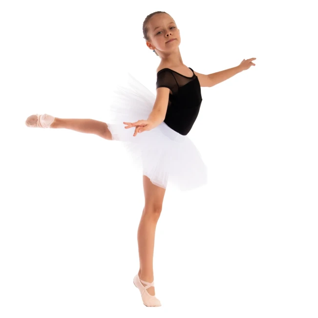 Capezio Galaxy, trykot dziecięca z krótkim rękawkiem Capezio Galaxy, trykot dziecięca z krótkim rękawkiem