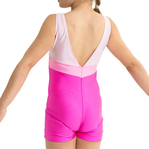 Capezio Galaxy Biketard, krótki trykot dziewczęcy