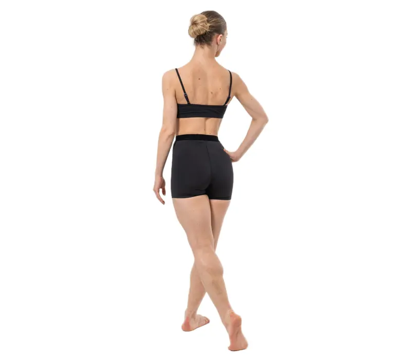 Capezio Glamour Short, szorty damskie - Czarny