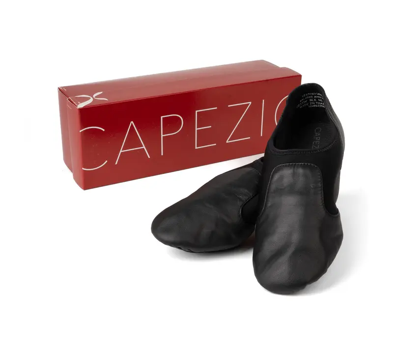 Capezio Glove jazz shoe, damskie ergonomiczne buty jazzowe  - Czarny