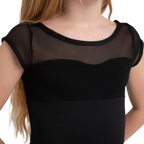 Capezio Opal, trykot z sukienką dziewczęcy