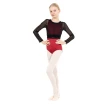 Capezio C'est La Vie Joyeux mesh cover up, top dziewczęcy Capezio C'est La Vie Joyeux mesh cover up, top dziewczęcy