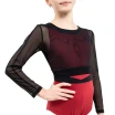 Capezio C'est La Vie Joyeux mesh cover up, top dziewczęcy Capezio C'est La Vie Joyeux mesh cover up, top dziewczęcy