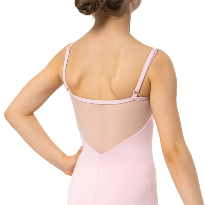 Capezio Lake leotard, kwiatowy trykot dziewczęcy na krótkich ramiączkach