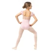 Capezio Lotus leotard, kwiatowy trykot dziewczęcy z krótkim rękawkiem Capezio Lotus leotard, kwiatowy trykot dziewczęcy z krótkim rękawkiem