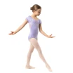 Capezio Lotus leotard, kwiatowy trykot dziewczęcy z krótkim rękawkiem Capezio Lotus leotard, kwiatowy trykot dziewczęcy z krótkim rękawkiem