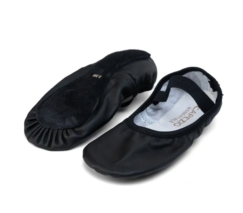 Capezio Daisy 205C,buty,biszkopty baletowe dla dzieci - Čierna