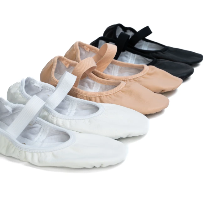 Capezio Luna, skórzane buty sportowe dla początkujących