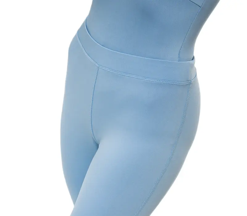 Capezio Memory Flare Legging, spodnie damskie - Jasnoniebieski - Horizon Capezio