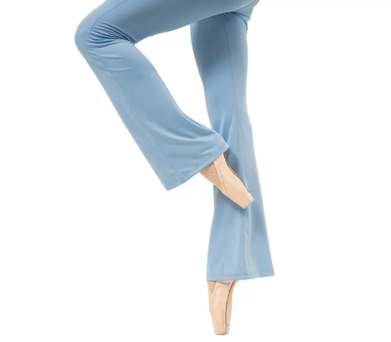 Capezio Memory Flare Legging, spodnie damskie - Jasnoniebieski - Horizon Capezio