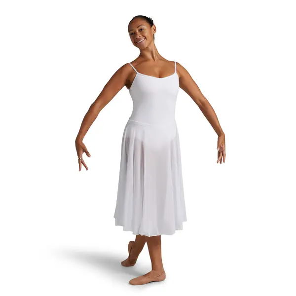 Capezio Mid Calf Full Circle skirt, damska spódnica w kształcie koła