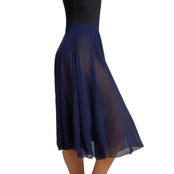 Capezio Mid Calf Full Circle skirt, damska spódnica w kształcie koła
