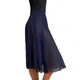 Capezio Mid Calf Full Circle skirt, damska spódnica w kształcie koła