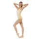 Capezio Moonsruck Cap Sleeve Leotard, damski body z krótkim siateczkowym rękawem