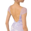 Capezio Moonsruck Cap Sleeve Leotard, damski body z krótkim siateczkowym rękawem