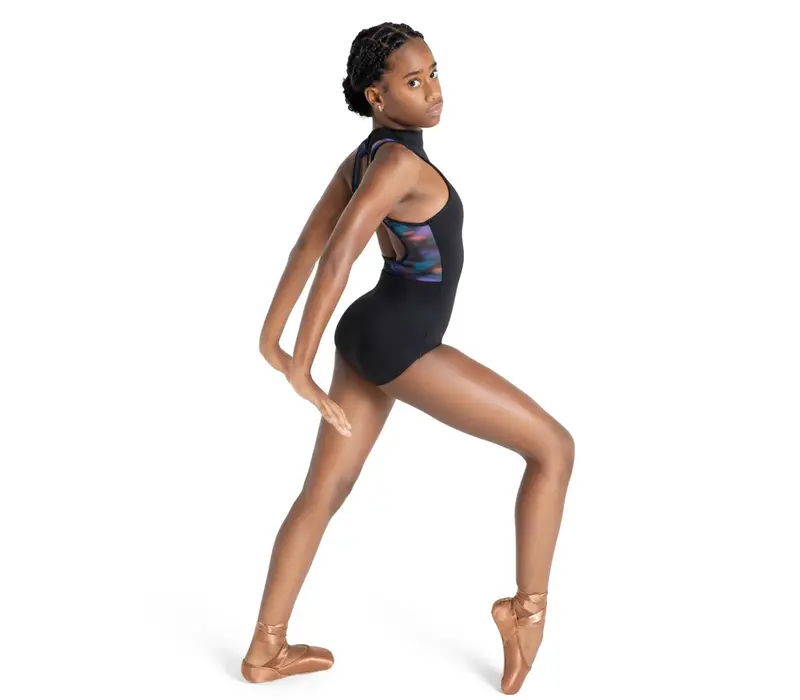 Capezio Mystical, dres pre dievčatá - Czarny