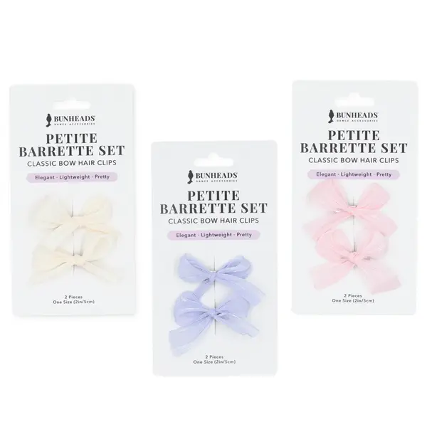 Capezio Petite Barrete Set, zestaw spinek do włosów