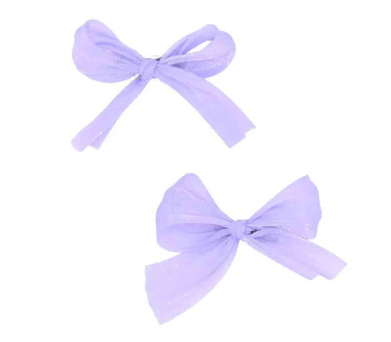Capezio Petite Barrete Set, spinki do włosów, zestaw - Fioletowy lawendowy Capezio