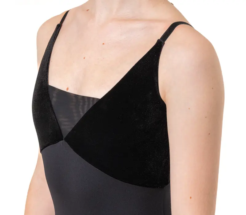 Capezio Pine Leotard, trykot damski - Czarny