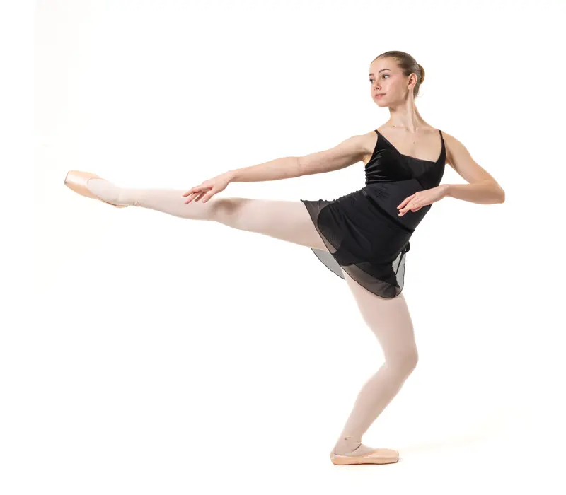 Capezio Pine Leotard, trykot damski - Czarny